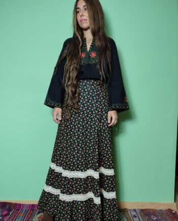 Vintage maxi skirt