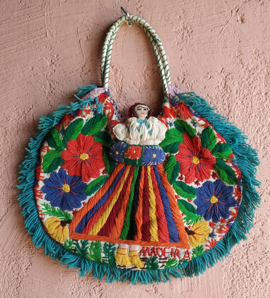 Vintage Handmade Folk Mexican Bag