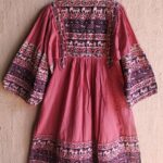 Vintage Indian Gauze Cotton Dress 1