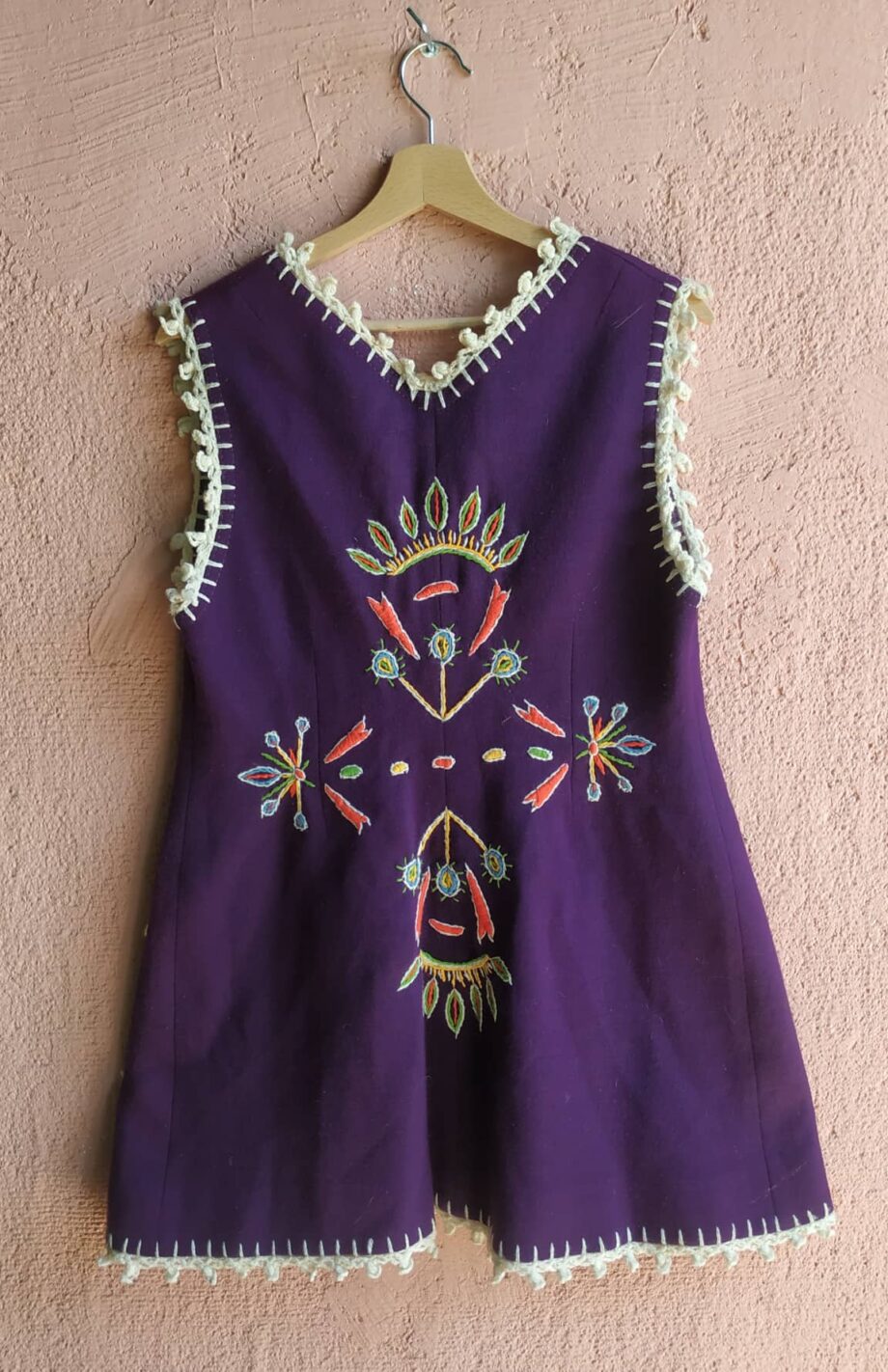 Vintage Embroidered Handmade Waistcoat 1