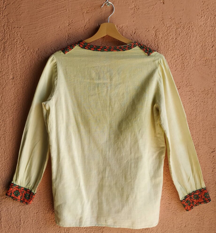 Vintage Hand Embroidered Top 1