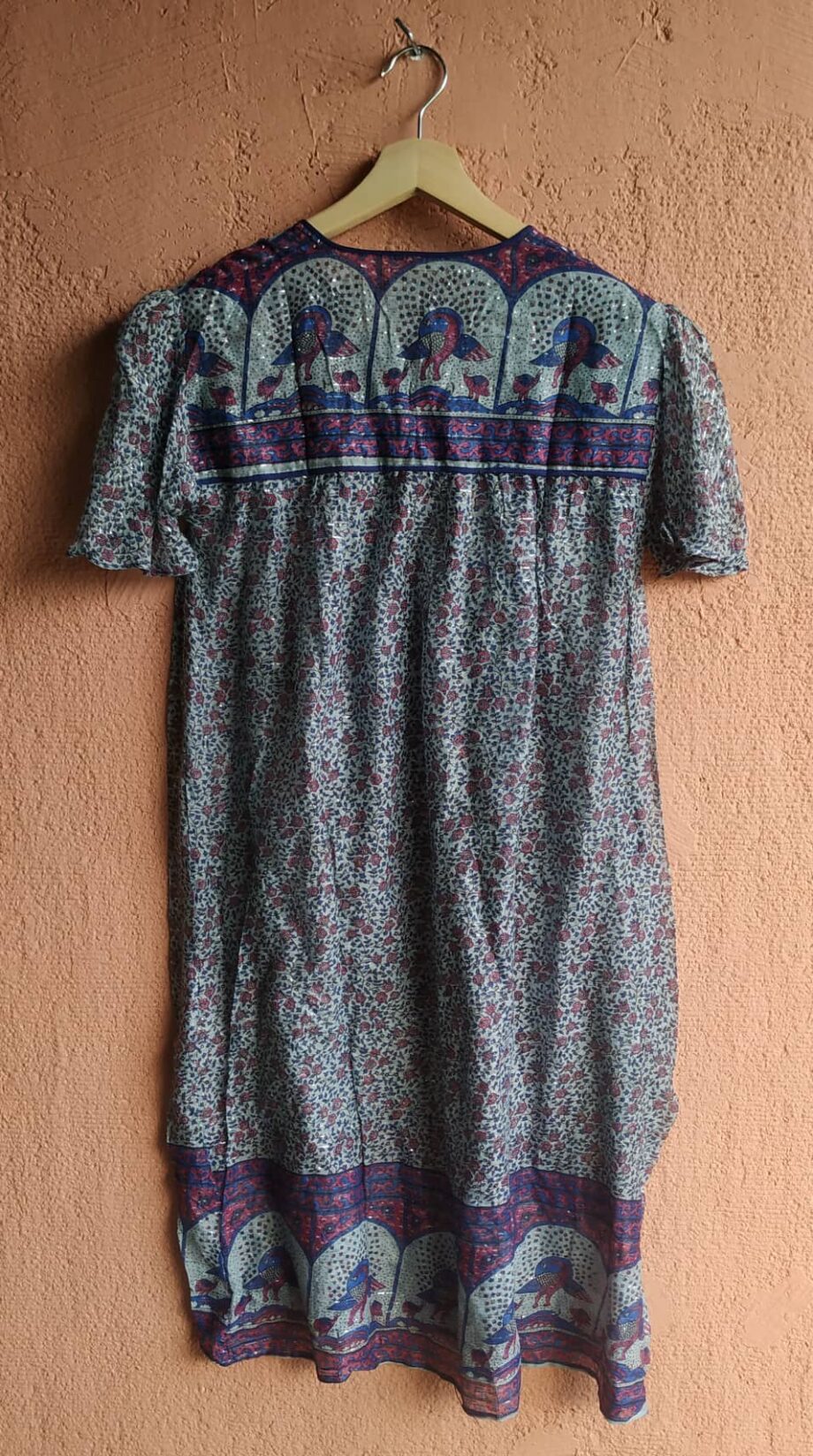 Vintage Indian Lurex Dress 3