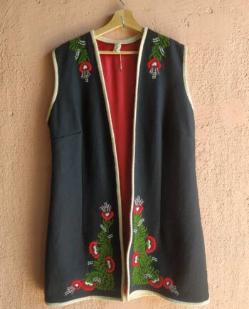 Vintage Hand Embroidered Waistcoat