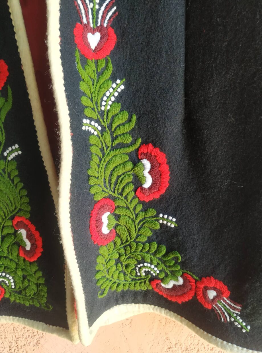 Vintage Hand Embroidered Waistcoat 2