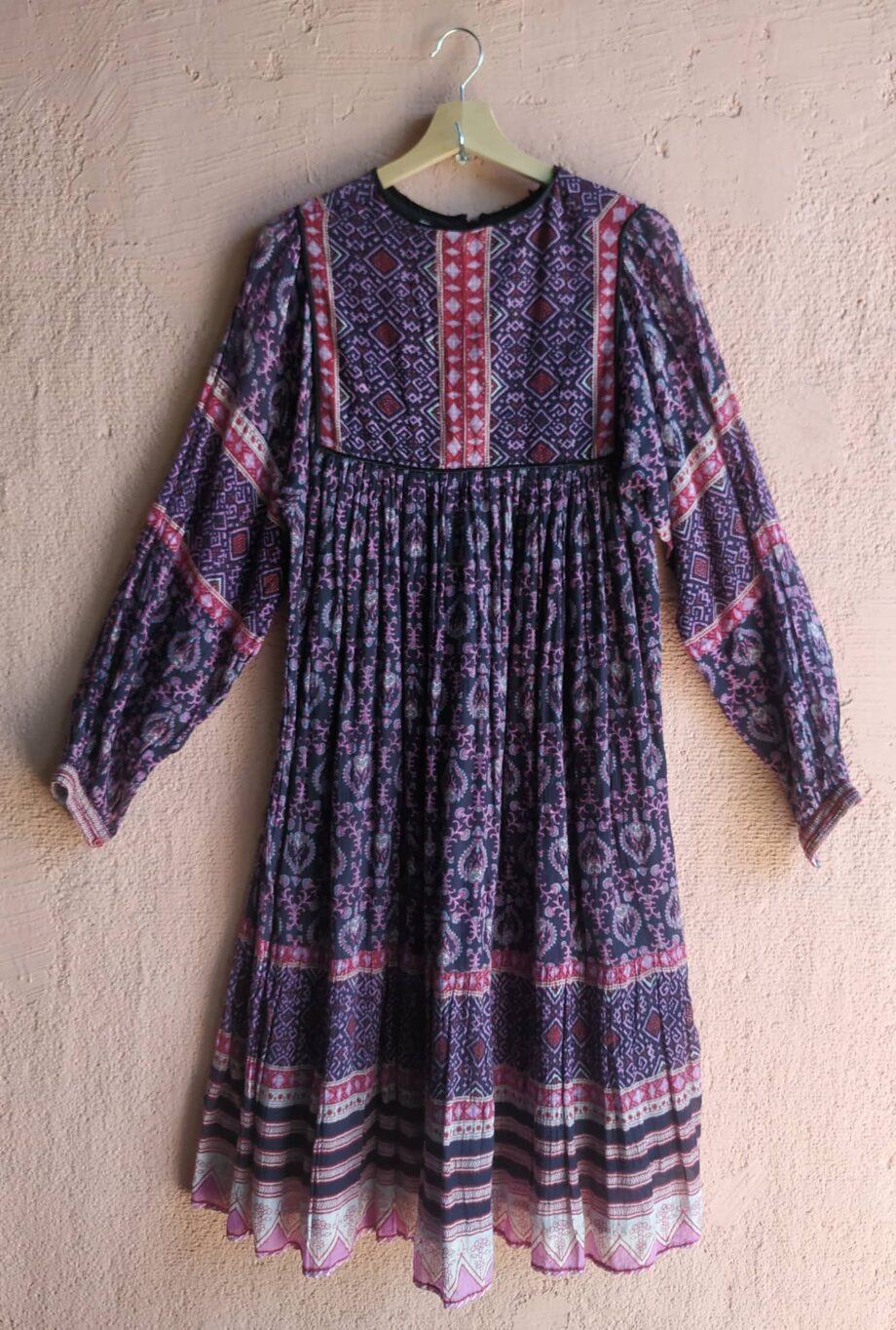 Vintage Indian Gauze Dress 1