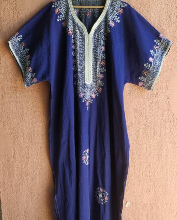 Vintage Hand Embroidered Kaftan